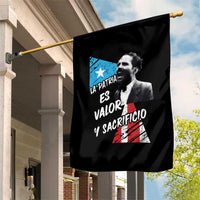 Pedro Albizu Campos Garden Flag La Patria Es Valor Y Sacrificio Puerto Rican Leader - Wonder Print Shop