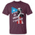 Pedro Albizu Campos T Shirt La Patria Es Valor Y Sacrificio Puerto Rican Leader - Wonder Print Shop