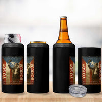 Pedro Albizu Campos 4 in 1 Can Cooler Tumbler Yo Soy Boricua Vintage Puerto Rican Flag - Wonder Print Shop