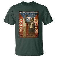 Pedro Albizu Campos T Shirt Yo Soy Boricua Vintage Puerto Rican Flag - Wonder Print Shop
