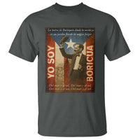 Pedro Albizu Campos T Shirt Yo Soy Boricua Vintage Puerto Rican Flag - Wonder Print Shop