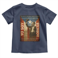 Pedro Albizu Campos Toddler T Shirt Yo Soy Boricua Vintage Puerto Rican Flag - Wonder Print Shop