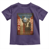 Pedro Albizu Campos Toddler T Shirt Yo Soy Boricua Vintage Puerto Rican Flag - Wonder Print Shop