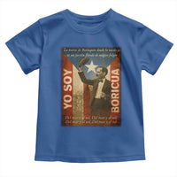 Pedro Albizu Campos Toddler T Shirt Yo Soy Boricua Vintage Puerto Rican Flag - Wonder Print Shop