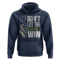 Don't Let The Hard Days Win Hoodie Inspirational Mental Health Gun Camo American Flag - Wonder Print Shop