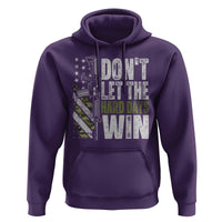 Don't Let The Hard Days Win Hoodie Inspirational Mental Health Gun Camo American Flag - Wonder Print Shop