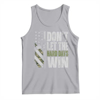 Don't Let The Hard Days Win Tank Top Inspirational Mental Health Gun Camo American Flag - Wonder Print Shop