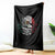 Mexico Coat Of Arms Mexican Flag Seal Symbol Throw Blanket - Wonder Print Shop