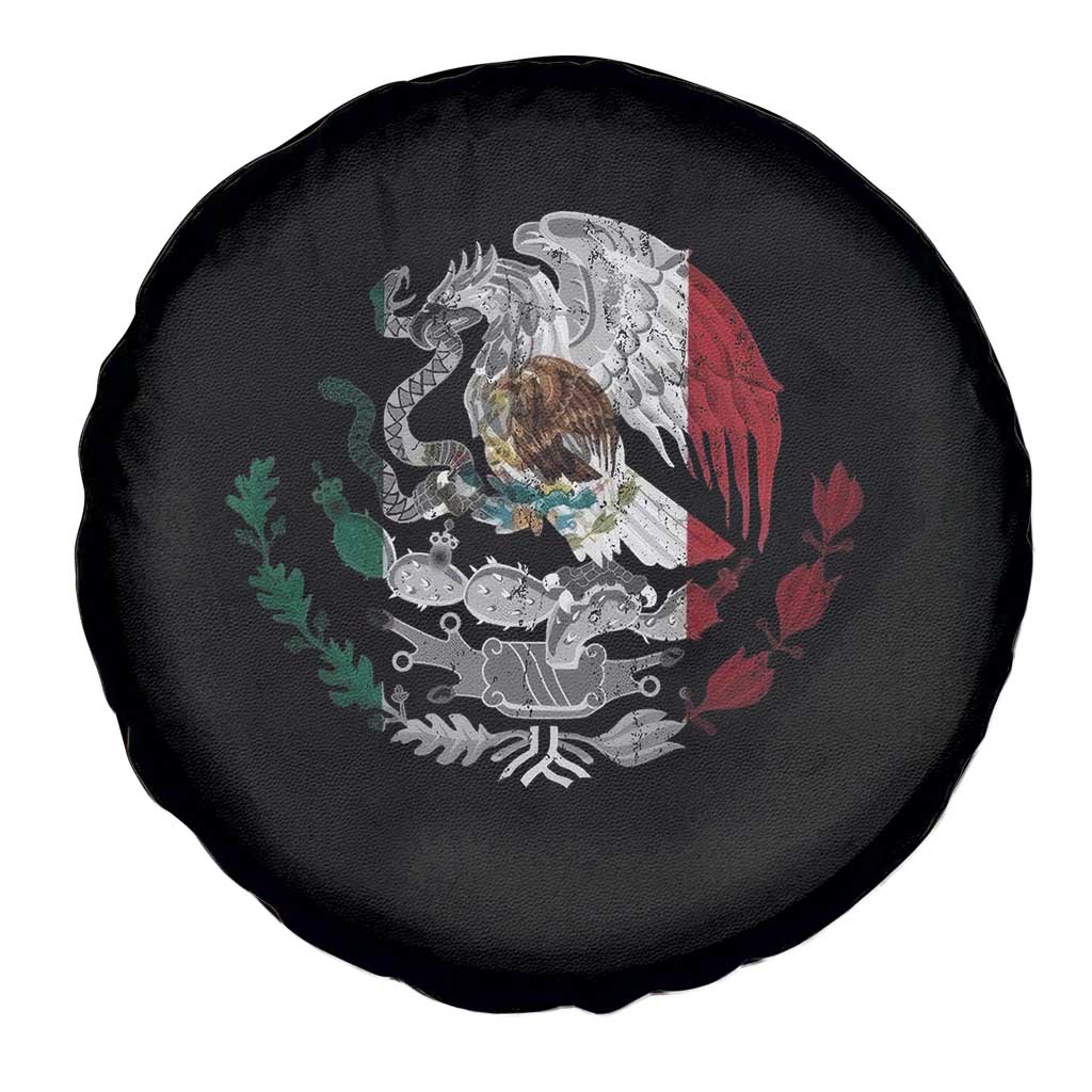 Mexico Coat Of Arms Mexican Flag Seal Symbol Spare Tire Cover - Wonder Print Shop