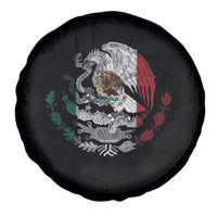 Mexico Coat Of Arms Mexican Flag Seal Symbol Spare Tire Cover - Wonder Print Shop