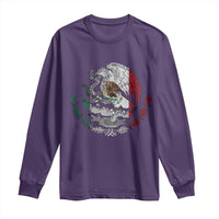 Mexico Coat Of Arms Mexican Flag Seal Symbol Long Sleeve Shirt - Wonder Print Shop