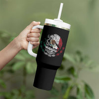 Mexico Coat Of Arms Mexican Flag Seal Symbol Tumbler With Handle - Wonder Print Shop