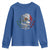 Mexico Coat Of Arms Mexican Flag Seal Symbol Youth Sweatshirt - Wonder Print Shop