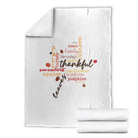 Thanksgiving Maple Leaf Fall Season Throw Blanket - Wonder Print Shop