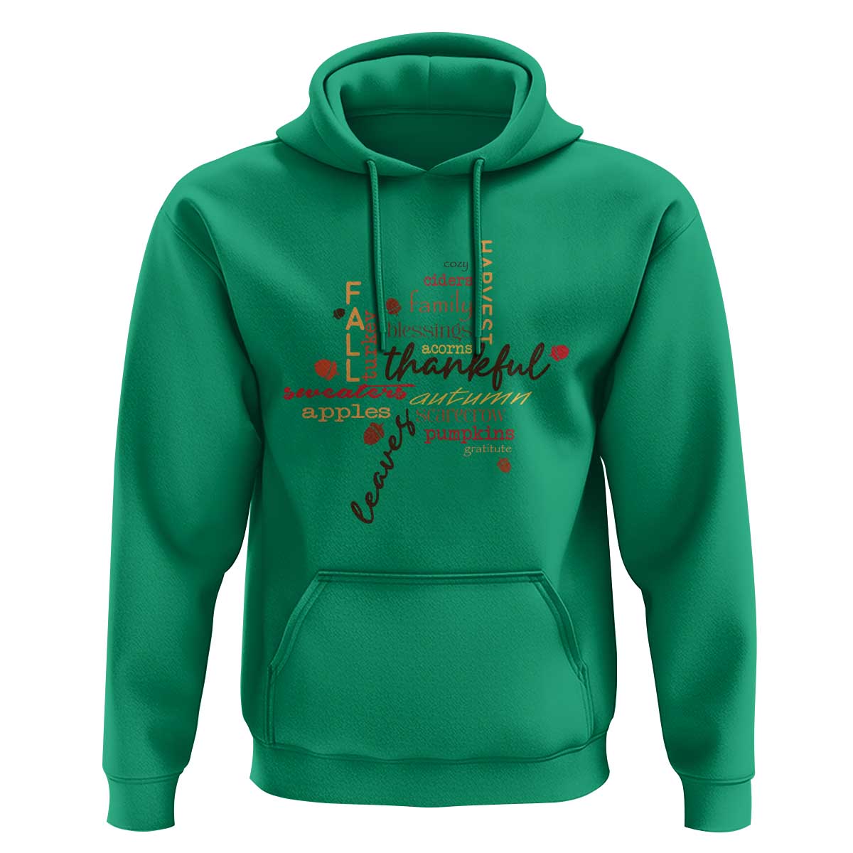 Thanksgiving Maple Leaf Fall Season Hoodie