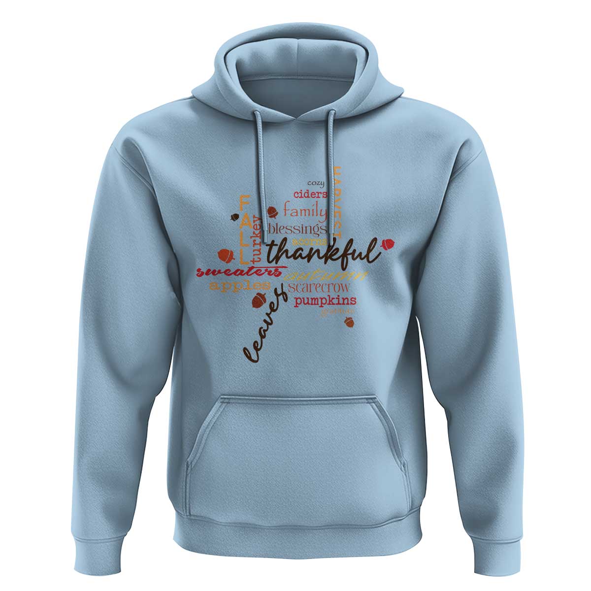 Thanksgiving Maple Leaf Fall Season Hoodie