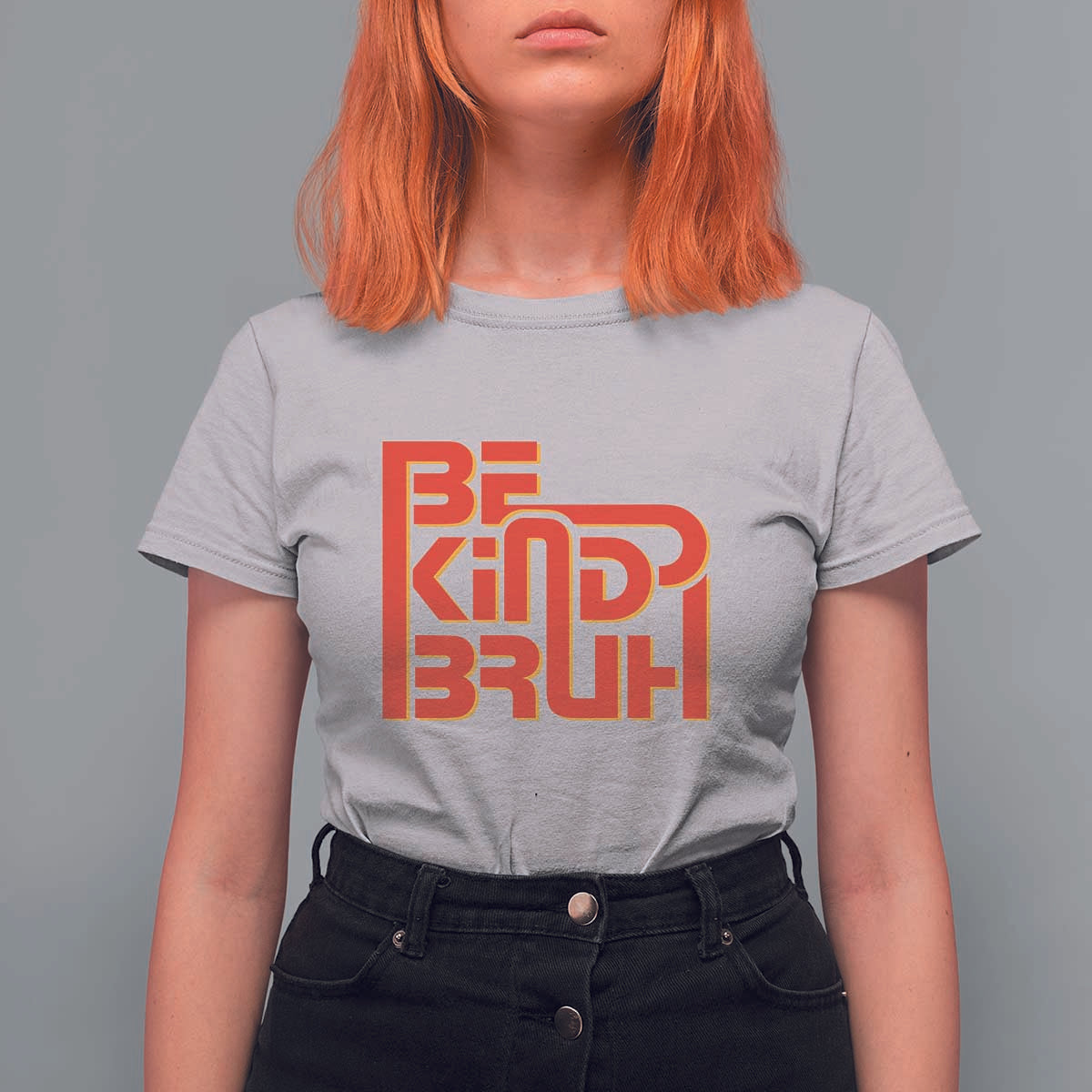 Unity Day Orange T Shirt For Women Bruh Be Kind Anti Bullying Awareness Kindness - Wonder Print Shop