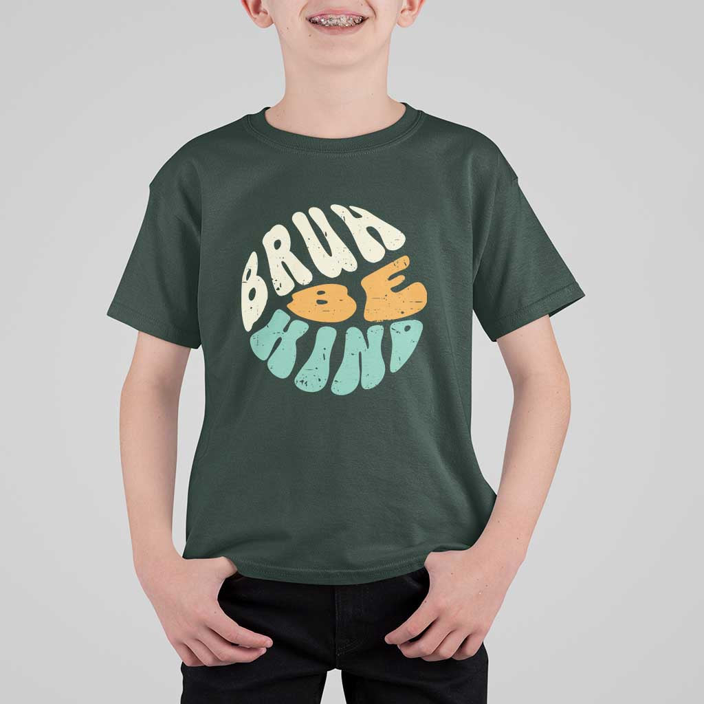 Unity Day T Shirt For Kid Bruh Be Kind Anti Bullying Kindness Orange Shirt - Wonder Print Shop