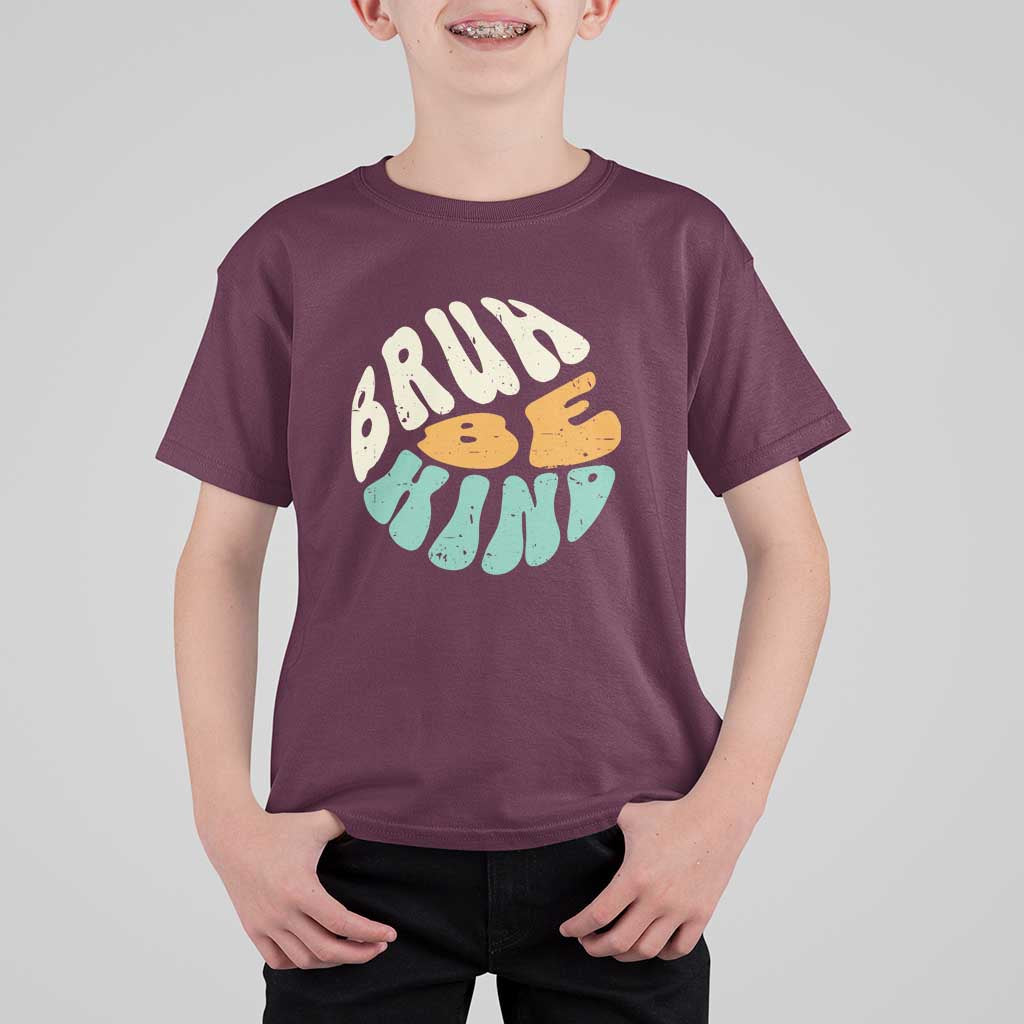 Unity Day T Shirt For Kid Bruh Be Kind Anti Bullying Kindness Orange Shirt - Wonder Print Shop