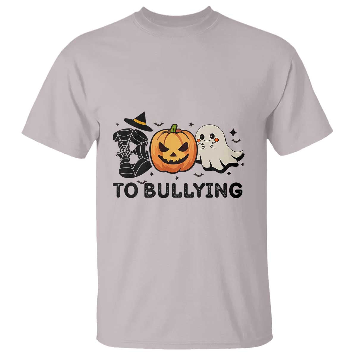 Halloween Unity Day T Shirt Boo To Bullying Anti Bullying Awareness Ghost Pumpkin - Wonder Print Shop