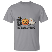 Halloween Unity Day T Shirt Boo To Bullying Anti Bullying Awareness Ghost Pumpkin - Wonder Print Shop