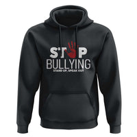 Anti Bullying Awareness Hoodie Stop Bullying Stand Up Speak Out Hand Prints