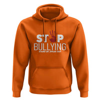 Anti Bullying Awareness Hoodie Stop Bullying Stand Up Speak Out Hand Prints