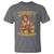 Funny Turkey And Touchdowns T Shirt Thanksgiving American Football Fall Season - Wonder Print Shop