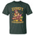 Funny Turkey And Touchdowns T Shirt Thanksgiving American Football Fall Season - Wonder Print Shop