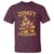 Funny Turkey And Touchdowns T Shirt Thanksgiving American Football Fall Season - Wonder Print Shop