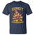 Funny Turkey And Touchdowns T Shirt Thanksgiving American Football Fall Season - Wonder Print Shop
