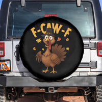 Funny F Caw F Thanksgiving Turkey Spare Tire Cover Poultry Humor - Wonder Print Shop