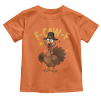 Funny F Caw F Thanksgiving Turkey Toddler T Shirt Poultry Humor - Wonder Print Shop