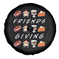 Funny Thanksgiving Thankful Friends Giving Party Spare Tire Cover - Wonder Print Shop