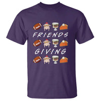 Funny Thanksgiving Thankful Friends Giving Party T Shirt - Wonder Print Shop