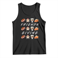Funny Thanksgiving Thankful Friends Giving Party Tank Top - Wonder Print Shop