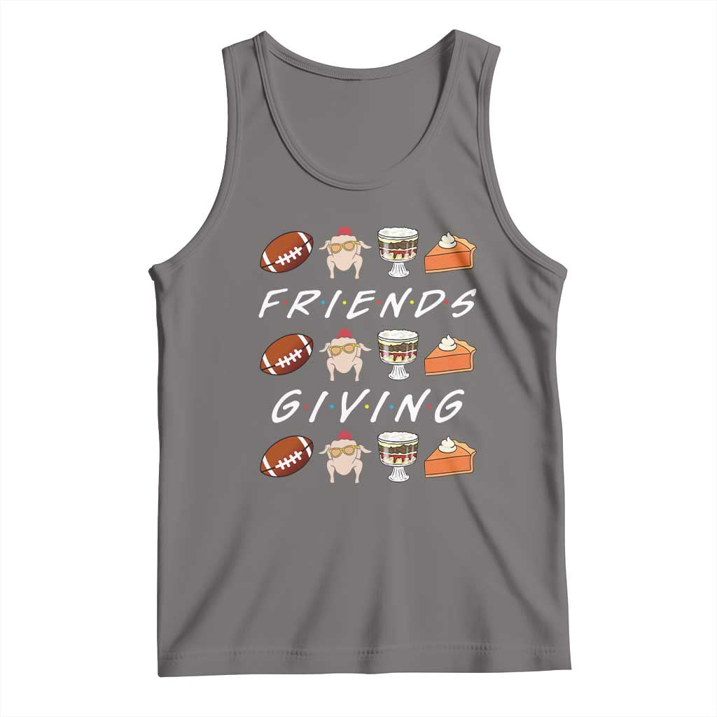 Funny Thanksgiving Thankful Friends Giving Party Tank Top - Wonder Print Shop