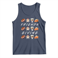 Funny Thanksgiving Thankful Friends Giving Party Tank Top - Wonder Print Shop
