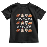 Funny Thanksgiving Thankful Friends Giving Party Toddler T Shirt - Wonder Print Shop