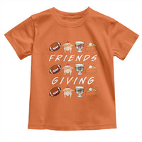 Funny Thanksgiving Thankful Friends Giving Party Toddler T Shirt - Wonder Print Shop
