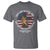 Charlie Kirk Memorial T Shirt They Can Silence One But They Cant Silence Us All - Wonder Print Shop