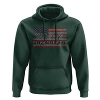 We Are Charlie Kirk Hoodie We The People Vintage American Flag - Wonder Print Shop