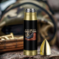 I Am Charlie Kirk Bullet Tumbler Freedom Vintage American Flag - Wonder Print Shop