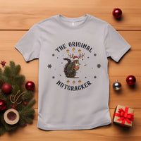 Funny Christmas Squirrel T Shirt The Original Nutcracker Snowflake Santa Hat TS11