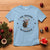 Funny Christmas Squirrel T Shirt The Original Nutcracker Snowflake Santa Hat - Wonder Print Shop