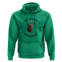 Funny Christmas Squirrel Hoodie The Original Nutcracker Snowflake Santa Hat