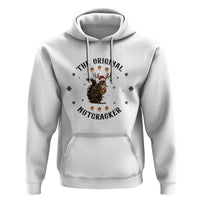 Funny Christmas Squirrel Hoodie The Original Nutcracker Snowflake Santa Hat