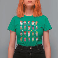 Funny Christmas Viking T Shirt For Women Nordic Cute Viking Warriors - Wonder Print Shop