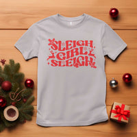 Funny Christmas T Shirt Sleigh Girl Sleigh Reindeer - Wonder Print Shop