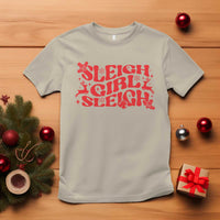 Funny Christmas T Shirt Sleigh Girl Sleigh Reindeer - Wonder Print Shop